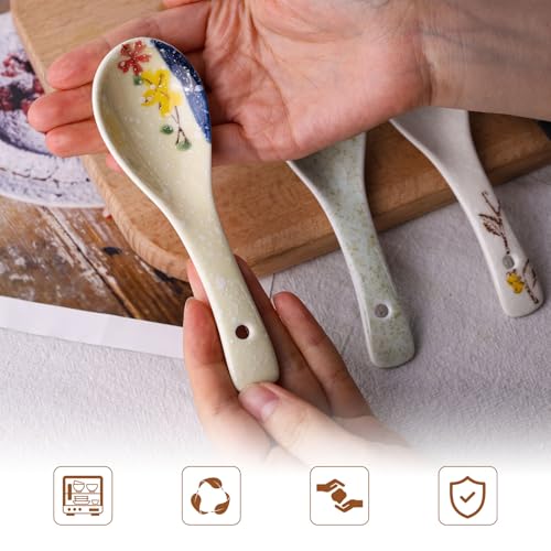 Loveinusa HTG2363 Japanese Retro Soup Spoons thumb #5