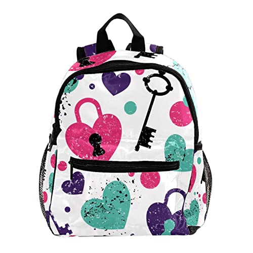 Sac à dos pour enfants 30,5 cm mini sac de voyage garçons filles imprimé cadenas