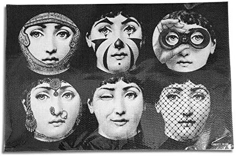 Amazon Shop Theater ショップ シアター ランチョンマット キッチン フォルナセッティ 壁掛け 飾り フランス Fornasetti オシャレ Black2 ランチョンマット オンライン通販 Amazon Shop Theater ショップ シアター ランチョンマット キッチン フォルナセッティ 壁掛け 飾り フランス Fornasetti オシャレ Black2 ランチョンマット オンライン通販