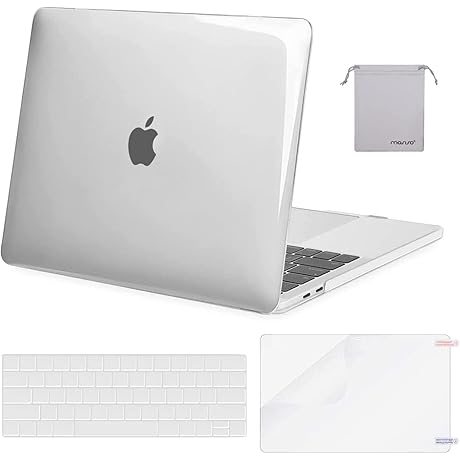 MOSISO Crystal Clear Case for MacBook Pro 15 Inch