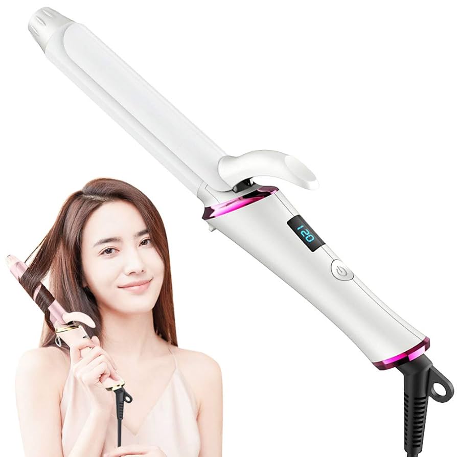 匿名配送✨コテ ヘアアイロン カール 温度LCD表示 ローズゴールド 楽天市場】【エントリーでP5倍UP!】コテ ヘアアイロン カール