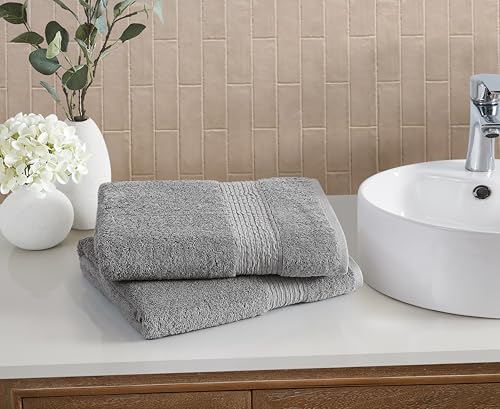 CANNON Cotton Tencelu2122 2-Pack Bath Towel
