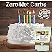 Low Carb Vanilla Frosting Mix | Gluten-free | Non-GMO | No Sugar | Diabetic Friendly | No Hydrogenated Oils | No Artificial Colors | Good for Baking (10.2 Oz)