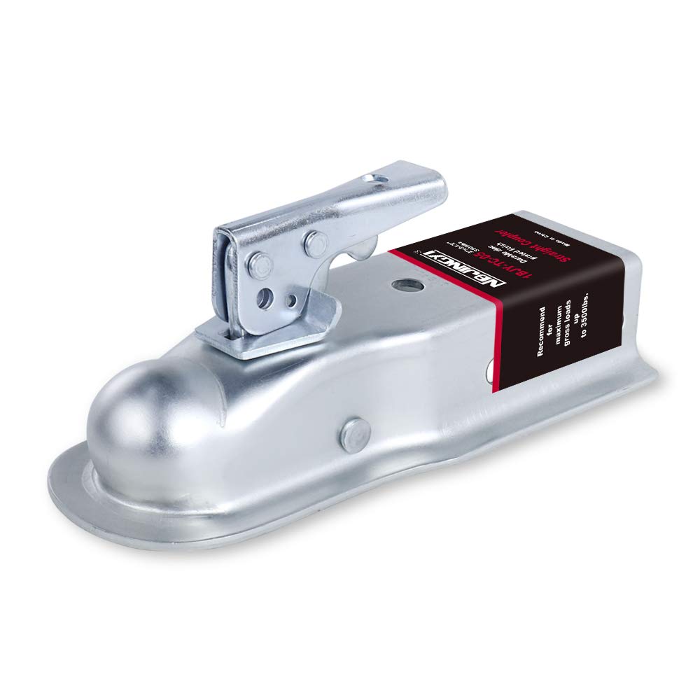 Photo 1 of NBJINGYI 2" Straight Trailer Coupler (Ball 2", Channel 2-1/2" 3500LBS) 