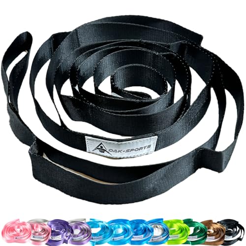Oak-Sports Stretching Strap Yoga Strap for Physical Therapy with 10