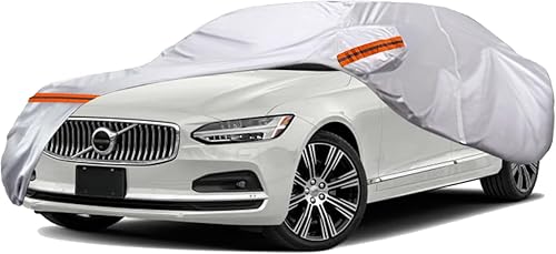 Miniatura 10 de Funda completa de 6 capas para camionetacamión, impermeable, aislada, anti-UV, a prueba de nieve, resistente al granizo, antiviento, para todo tipo