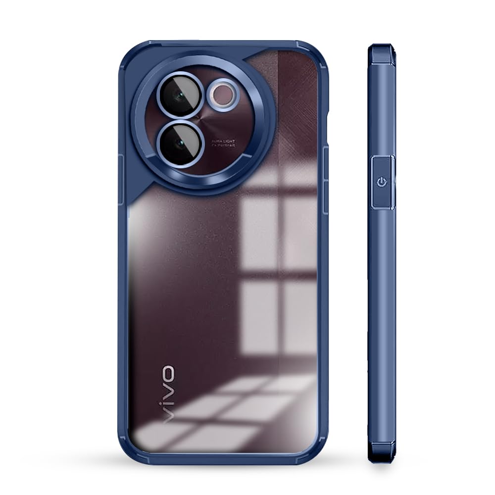 KARWAN®️Designed for Vivo V30E Case Cover | Hard Plastic Back Cover Compatible with Vivo V30E (TPU+Polycarbonate ||Electroplated Chrome| Blue (B0D8VPZ8NC) Amazon Price History, Amazon Price Tracker