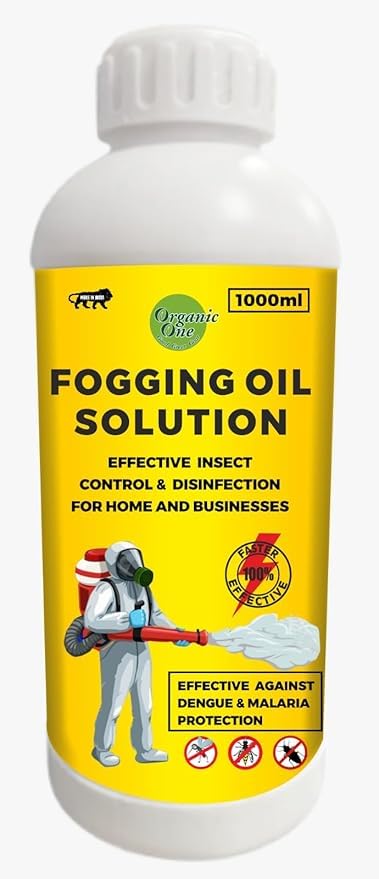 Mosquito Fogging Liquid 1000ml | Effective Mosquito Control for Indoor & Outdoor Use | Ideal for Fogging Machines | Fast-Acting, Long-Lasting Formula