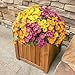 Daisy Artificial Flowers for Outdoors Decoration, 6 Bundles Fake Flowers Bouquet Silk Flowers for Outside Look Real UV Resistant Faux Flowers Plant for Planter Front Door Porch Patio Garden Home, Mix