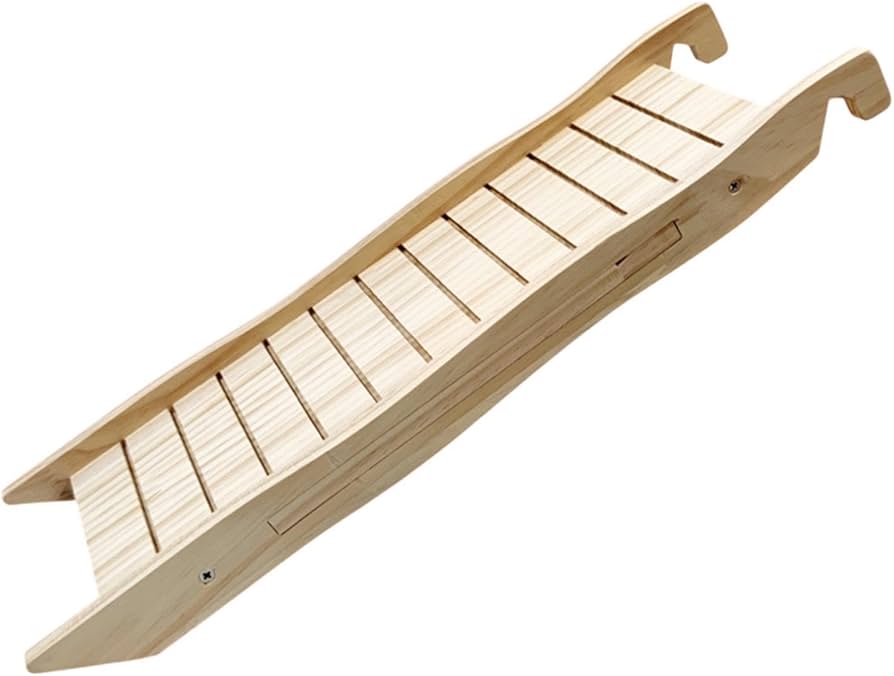 Amazon | Fzaqwen ウサギ小屋用のスロープ、木製ケージにはしご