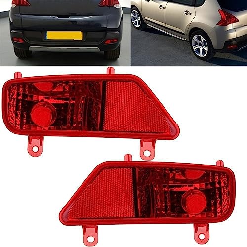 Carcasa antiniebla trasera Peugeot 3008 para reparar piloto roto de parachoques izquierdo derecho 3