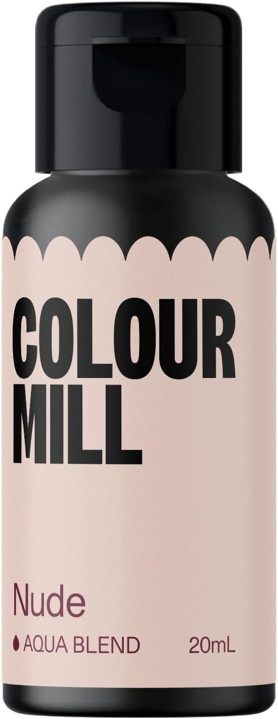 Aqua Blend Water-Based Food Coloring, 20 Milliliters Nude