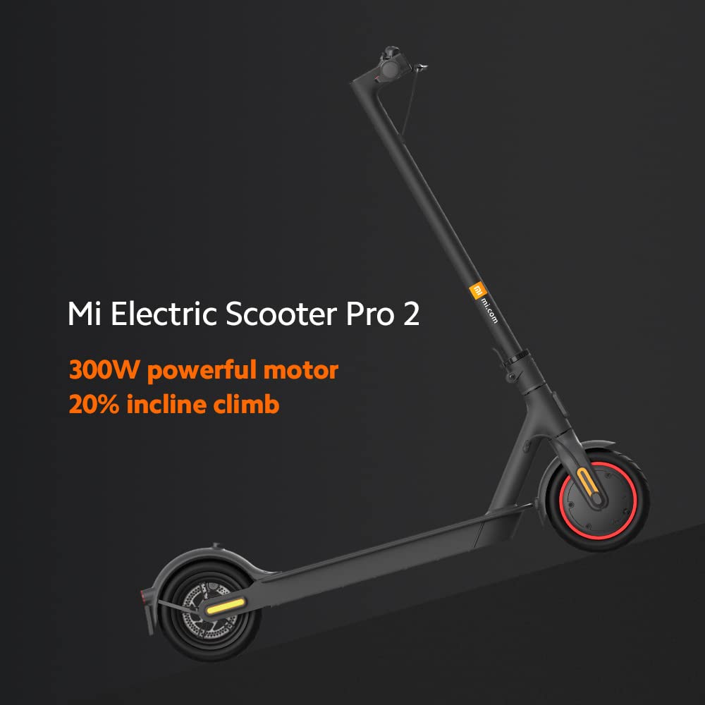 Xiaomi Mi Electric scooter Pro 2 | Water Resistant, Fastest 25km/h. 474Wh  high capacity battery| Upgraded new 2020 model | 1 Year Warranty | Black :  Buy Online at Best Price in