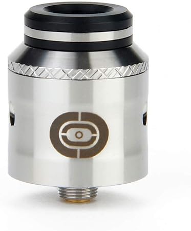 Amazon 正規品 Augvape Occula Rda 24mm 電子タバコ アトマイザーvape 電子タバコ 銀 Augvape アトマイザー