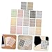 SMASOLO 17 Sheets Self Adhesive Photo Corner Stickers Multicolored Picture Corners for Scrapbooking Easy to Use Fits All Nondamaging for DIY Albums and Crafting
