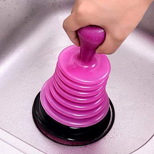 VENJA (LABEL) Kitchen Drain Sink Plunger Unblocker | Cleaner Dredge Suction | Wash Basin Unblocker Rubber Plunger | Dredging Pipe-Cleaner for Home, Kitchen (Multicolor) (B09RG6SXZG) Amazon Price History, Amazon Price Tracker