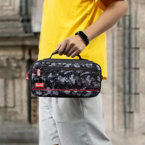 Bolsa Mala N Switch Lite Maleta Case Bag Camuflada Para Viagem