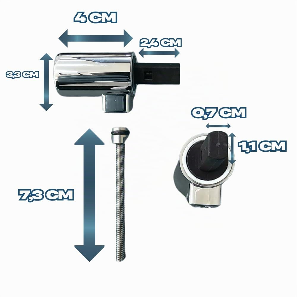 Kit de Bisagras Abatibles Soft Close para Tapa de Inodoro Panorama GSI