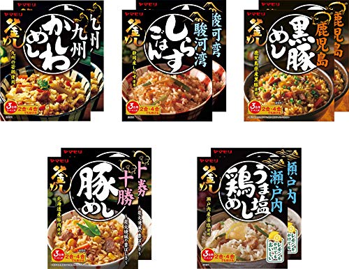 ヤマモリ ご当地釜めし 10個アソートセット 時期によりセット内容に変更あり