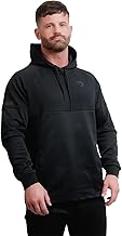 DMoose Fitness Grind & Chill Mens Hoodie - Adjustable Hooded Sweatshirt with Kangaroo Pocket, Ribbed Cuffs & Premium Fabric