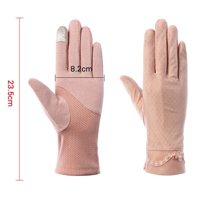 Guantes de hielo pantalla táctil con protector solar verano 3