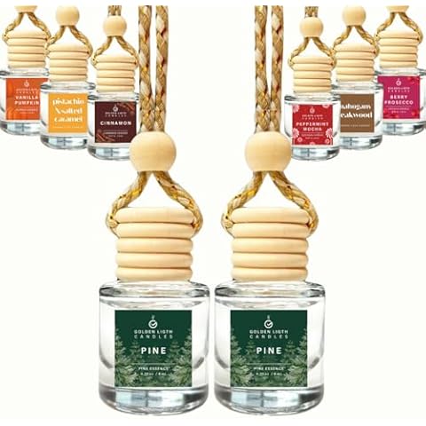 Golden Light Candles Pine Air Freshener Cover