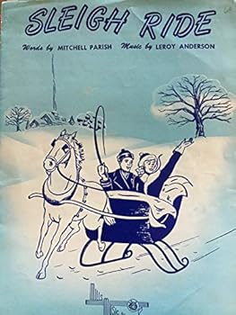Paperback Sleigh Ride , Leroy Anderson - Piano Sheet Music Book