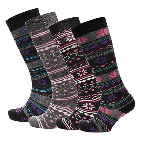 Sock Stack Ladies Thermal Wellington Boot Socks Cover