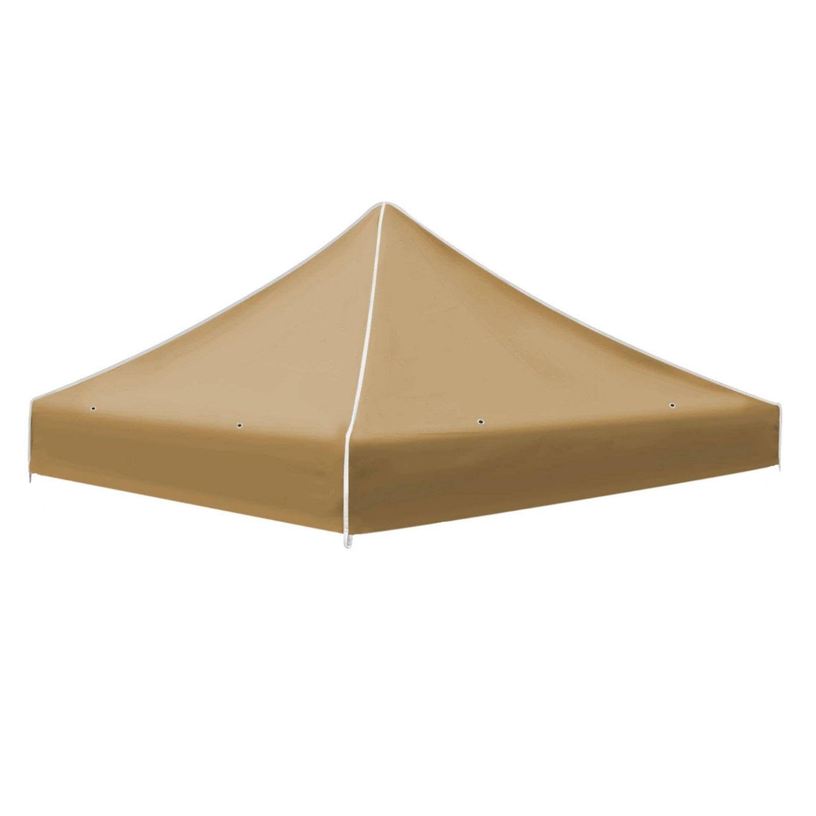 CALANDIS Replacement Gazebo Roof Thick Polyester Gazebo Gazebo Roof Foldable Outdoor Cover for Patio, Backyard, Garden Gray Brown | Gazebos | Garden Structures & Shade | Yard, Garden & Outdoor Living-image-33