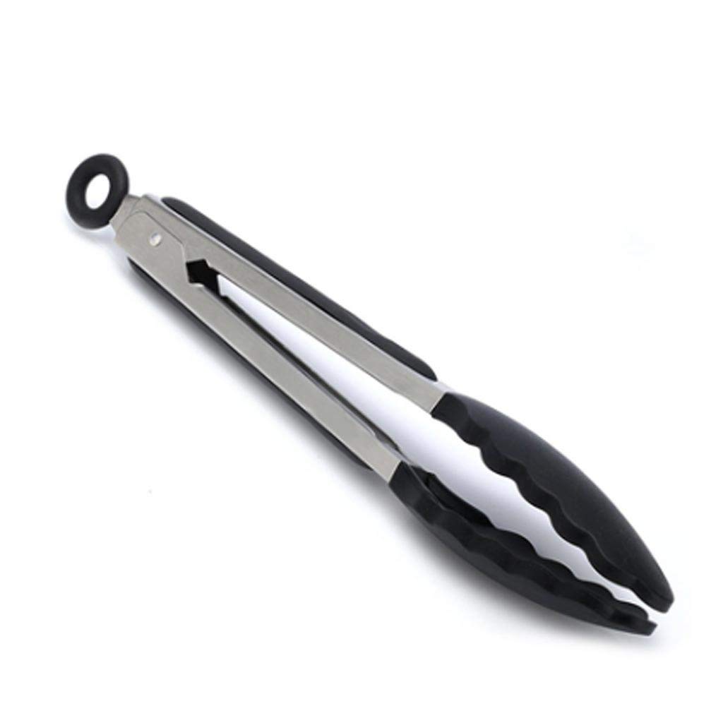RajoNN Pinzas de Silicona para Barbacoa, Pinzas para Servir Ensalada, Pinzas de Cocina antiadherentes para Barbacoa y Barbacoa