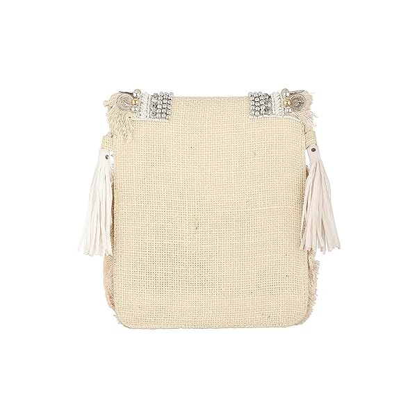 CNew - Women's And Girls Handcrafted Jute Beaded Coin Slings | Crossbody Sling | Easy To Carry Daily Essentials - Image 4