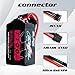 CNHL 6S Lipo Battery 1100mAh 100C 22.2V Lipo Battery with XT60 Plug for FPV Rc Racing Drone Quadcopter Airplane Helicopter(2 PCS)