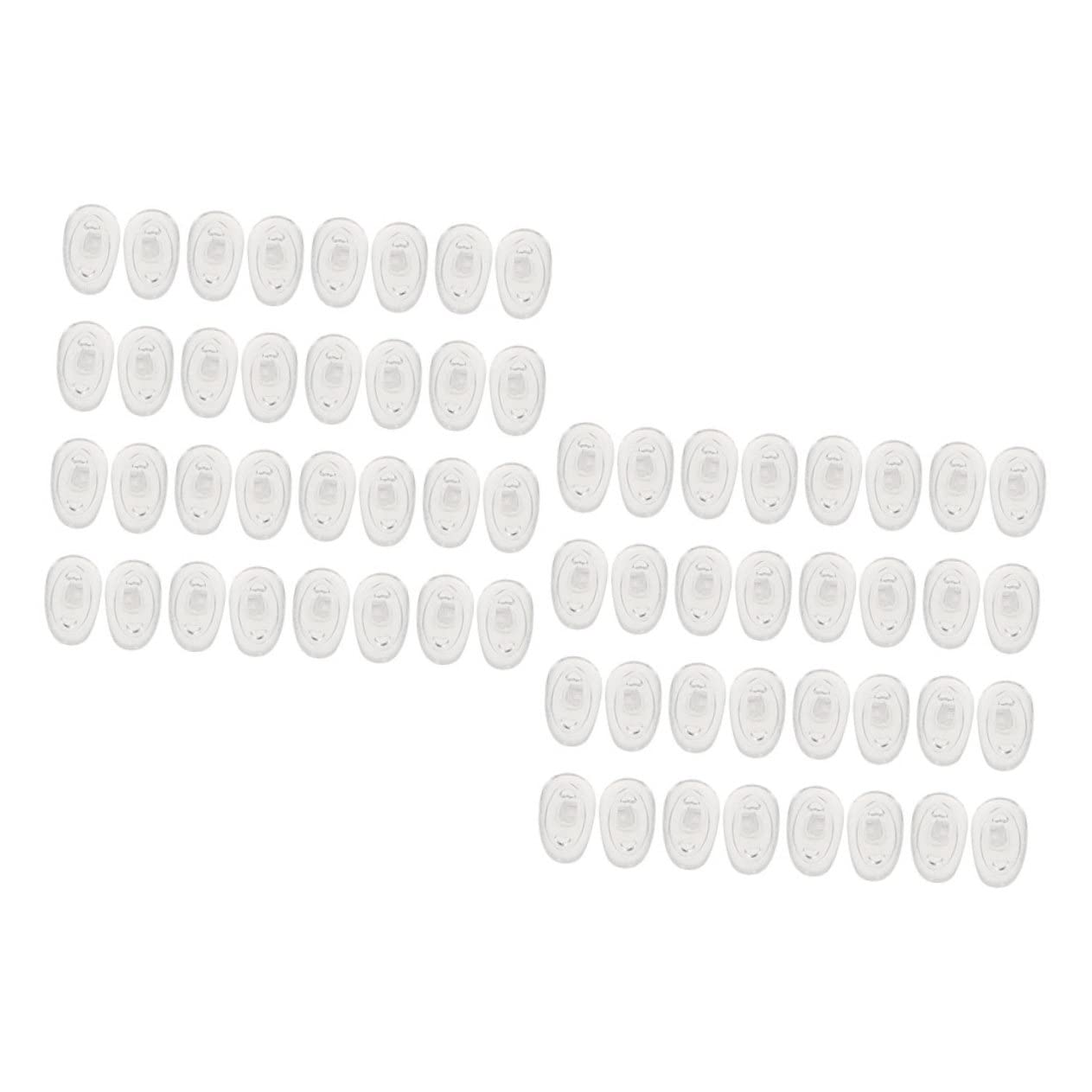 COLLBATH 5 Set Di Naselli Per Occhiali in Silicone Comodi E 100 Paia * 5