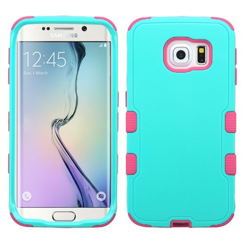Wydan Case for Samsung Galaxy S6 Edge - TUFF Hybrid Hard Shockproof Case Heavy Duty Protective Cover