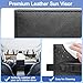 Polarized Sun Visor Extender for Car Anti-Glare Anti-Glare Car Visor Extension Sun Blocker, Clips and Straps Design for Extra Safety, Sunshade Blocker for Driver Safe Driving, Universal for SUV
