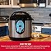 Nesco NPC-9 Smart Electric Pressure Cooker and Canner, Stainless Steel, 9.5 Qt