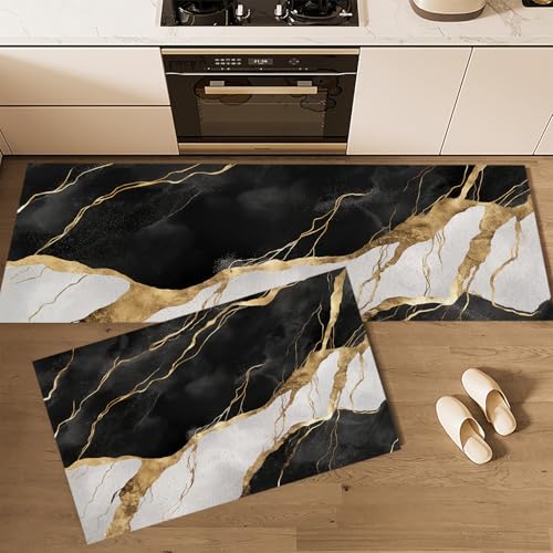 Alfombras de cocina modernas para pasillo, comedor y entrada elegante 5