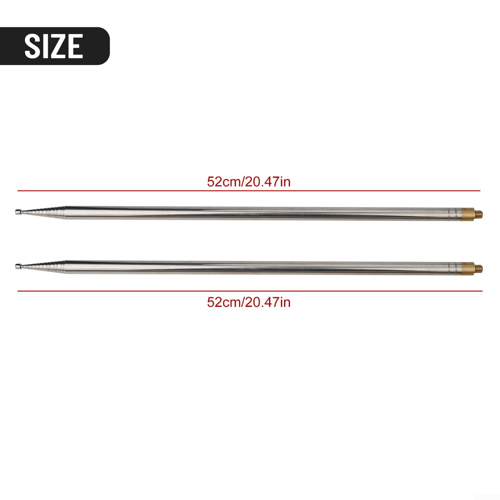 DP200 7-54 200W Antenna portatile a dipolo, antenna a banda larga migliore lunghezza regolabile antenne radio amatoriali in metallo con Matcher per lunga distanza
