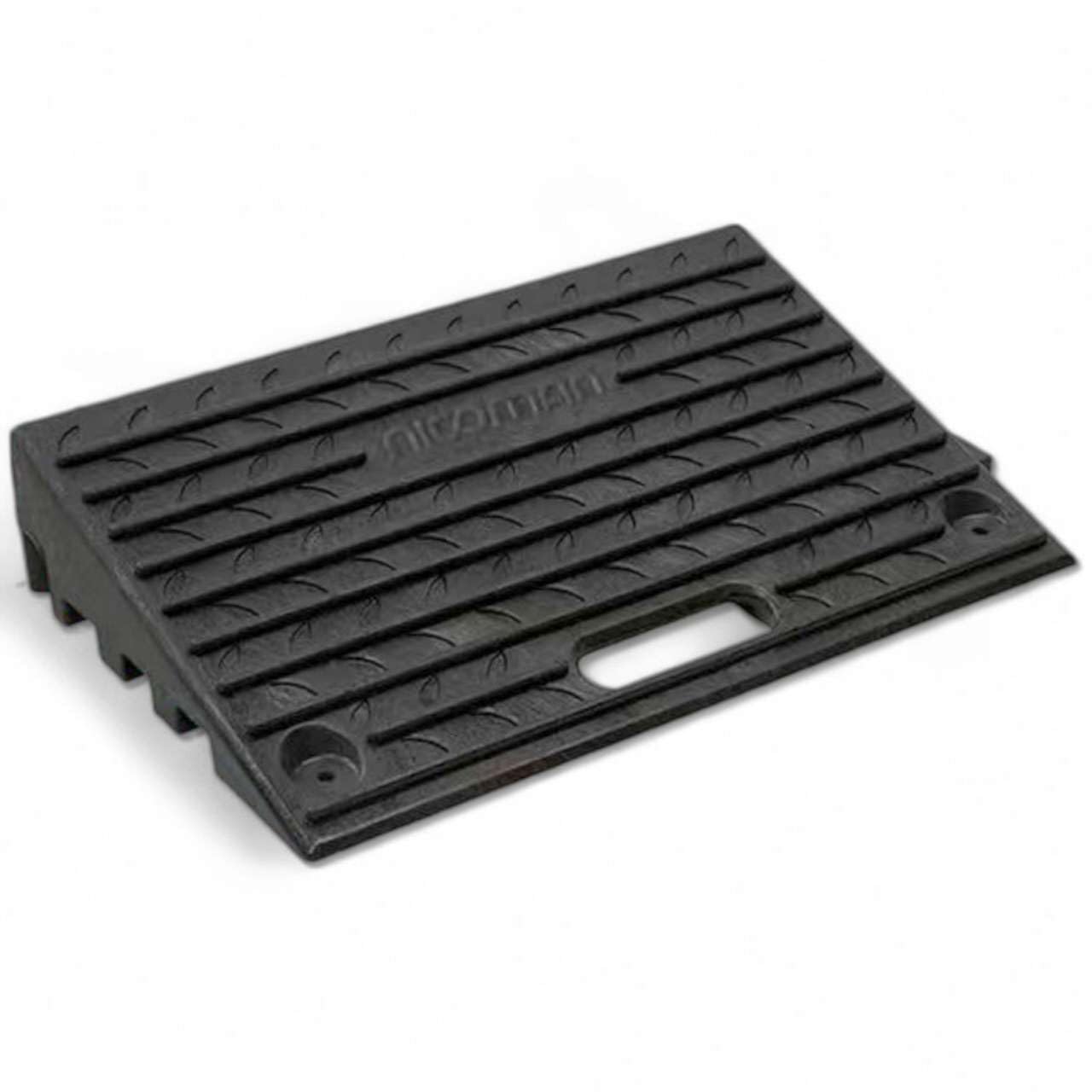 Nicoman Rubber Kerb Ramps, Multiuse Curb Ramp for Vehicles, Wheelchairs, Bikes, Strollers, Pet Mobility and Disabled Chair & Dog (Pack of 1)