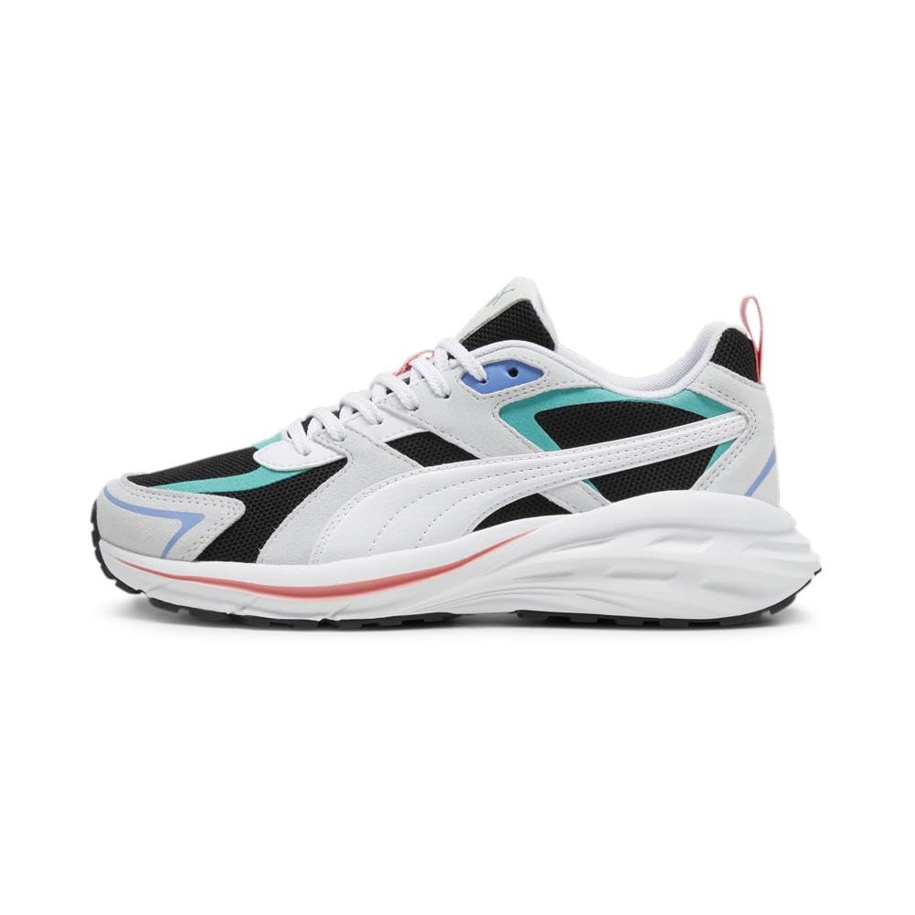 PUMA Women's Hypnotic Ls Sneaker, Puma Black-puma White