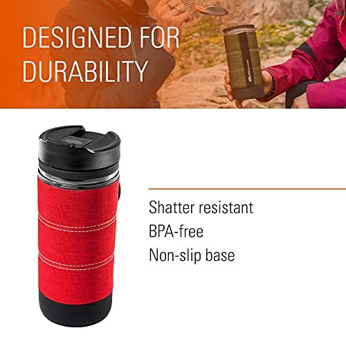 Gsi Outdoor, Commuter Javapress, Outdoor French Press Coffee Maker, Red, 15 Fluid Ounces #TOP4