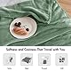 MIULEE Kuscheldecke Flauschig Decke Fleecedecke Wohndecken Couchdecke Flauschig Überwurf Mikrofaser Tagesdecke Sofadecke Blanket Für Bett Sofa Schlafzimmer Büro 150x200 cm Matcha Grün