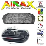 windschott saab 9-3 gebraucht Befestigungsart:klemmen Airax Windschott geeignet für Fortwo 451 Cabrio Windabweiser Windscherm Windstop Wind deflector déflecteur de vent