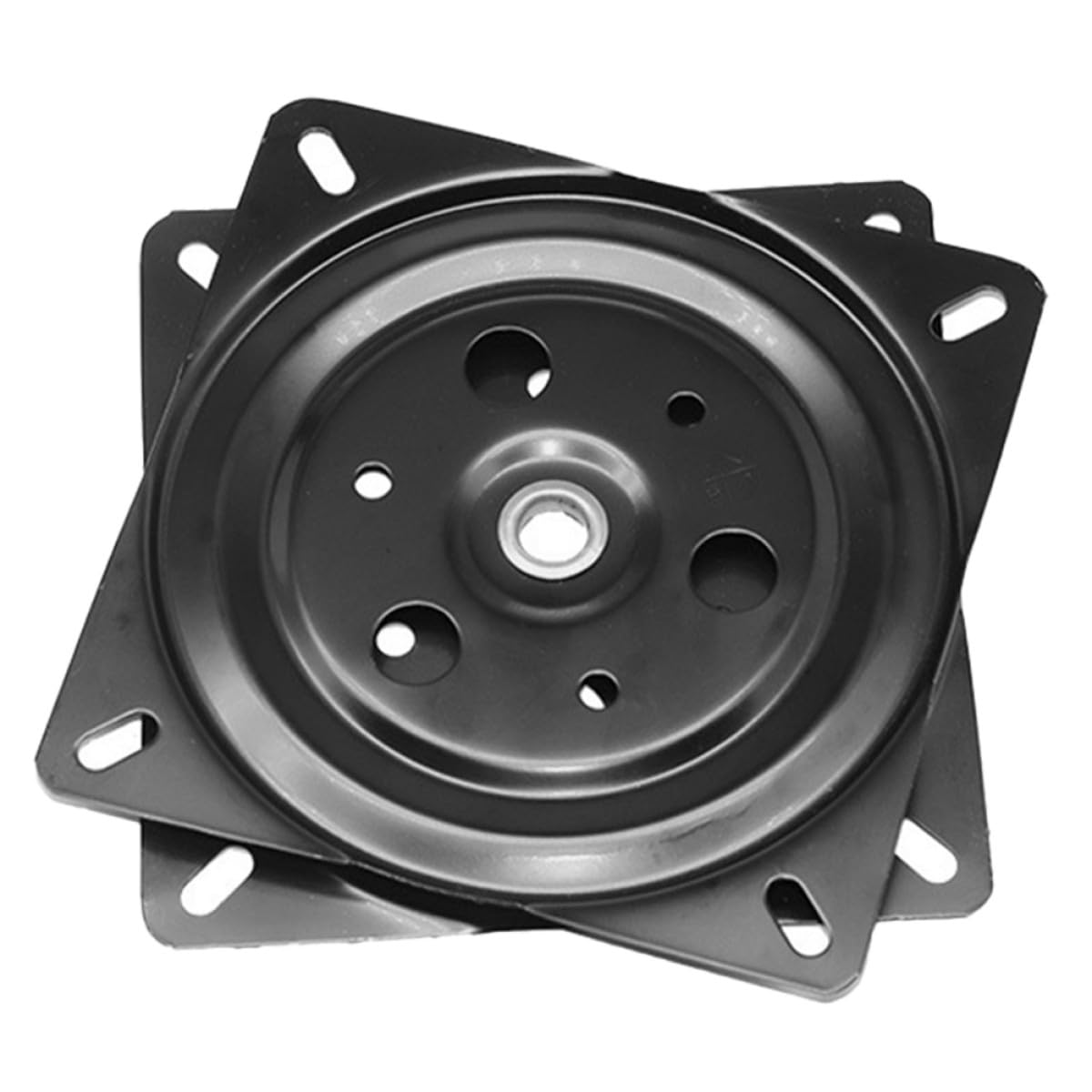 Mécanisme pivotant 20x20 cm en acier pour créer un fauteuil rotatif confortable