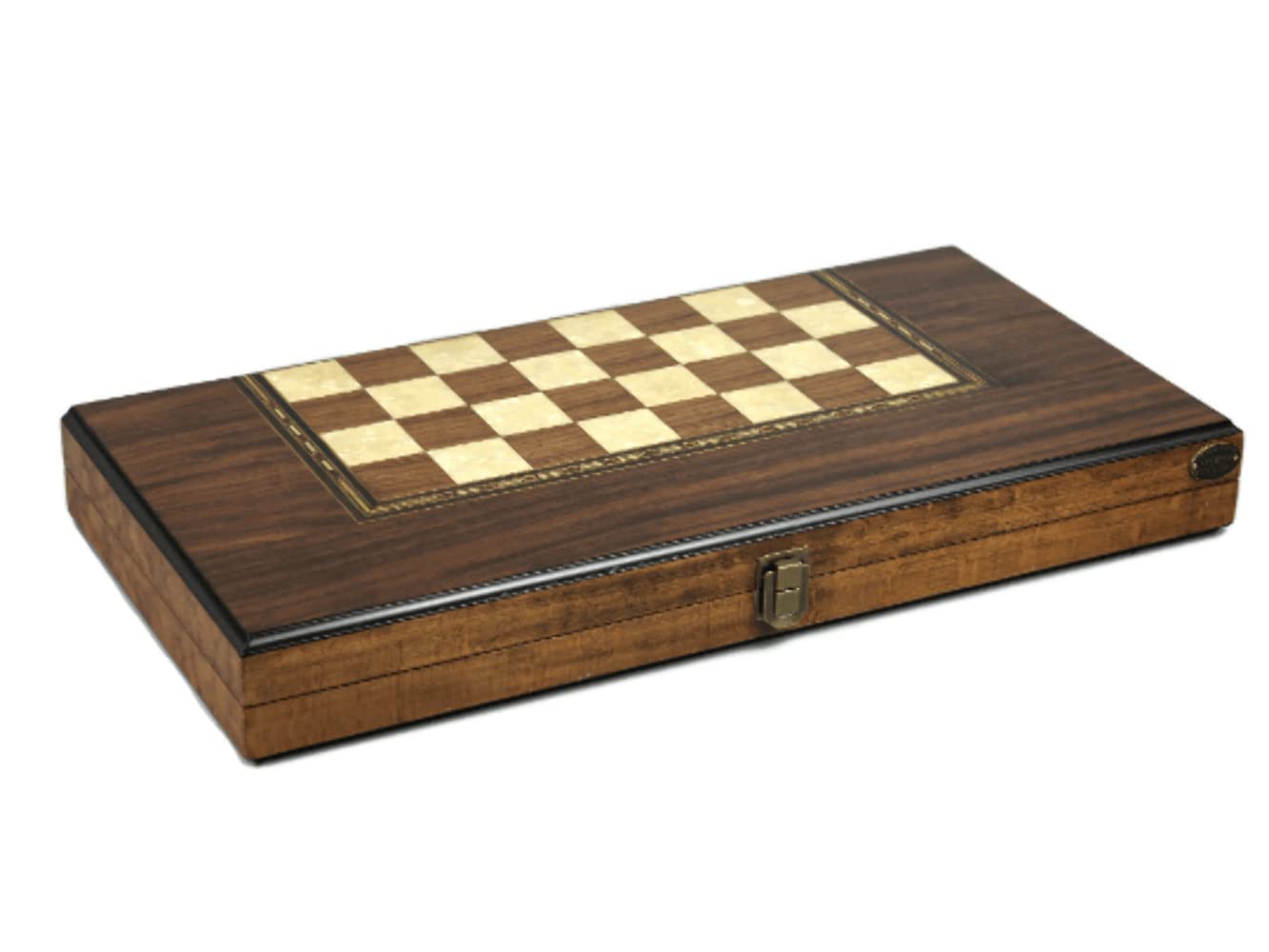 Large Championship Tournament Size Helena Backgammon Set Wooden Board Game With Backgammon Pieces Urban 20 Inch