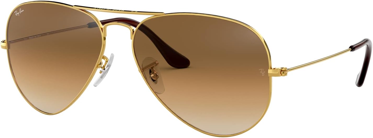 Óculos de Sol Ray-Ban Aviator, Tamanho 58