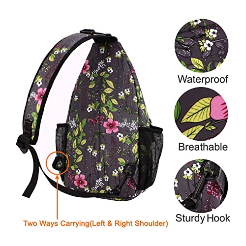 Mochila deportiva MOSISO Sling backpack gris miniatura 4