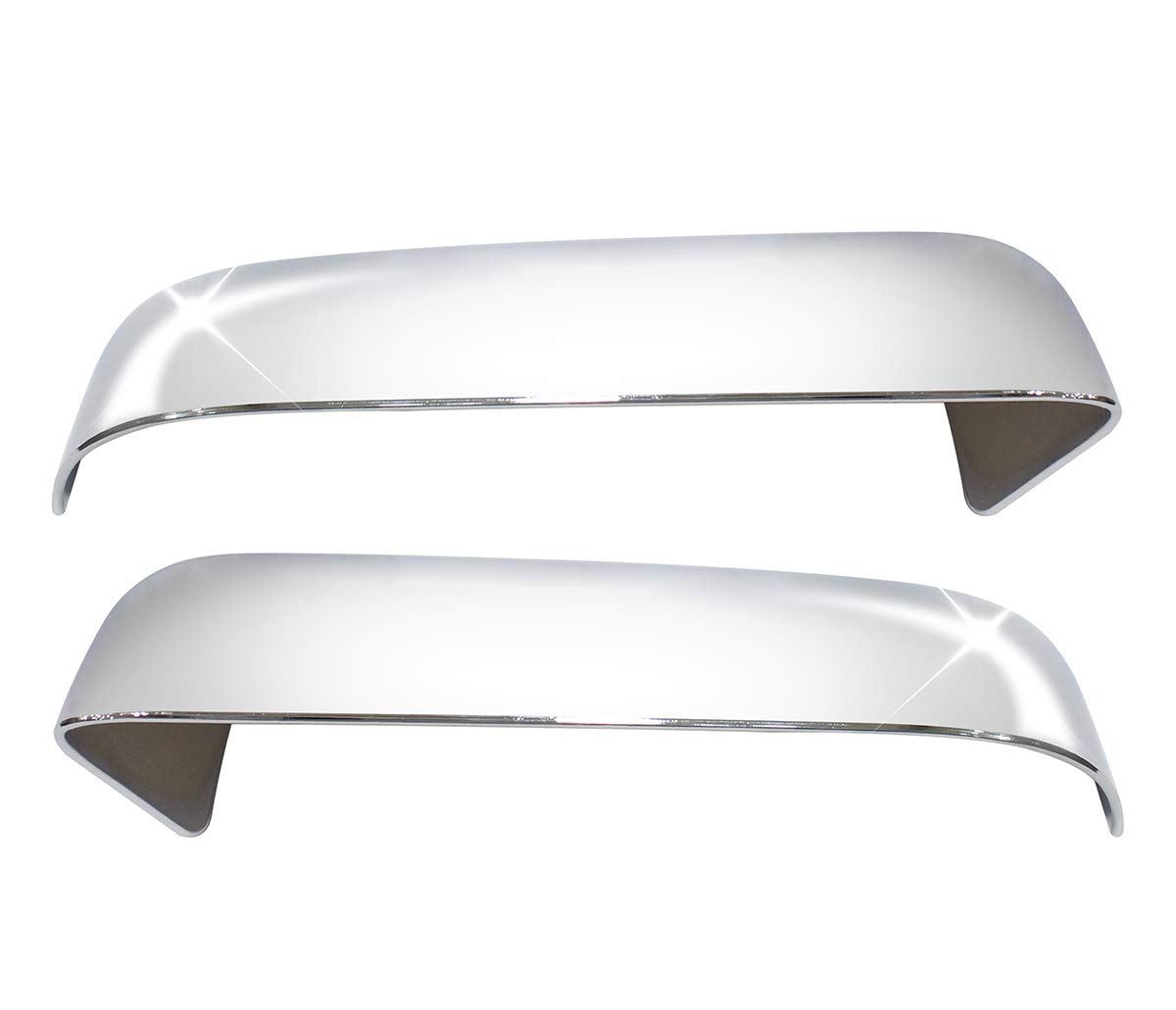 Photo 1 of NewYall Pack of 2 Front Left Driver & Right Passenger Side Chrome Top Cap Mirror Cover
