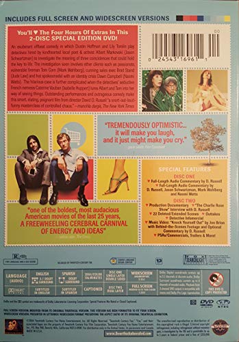 I Heart Huckabees (Two-Disc Special Edition) B0006TPE4M Book Cover