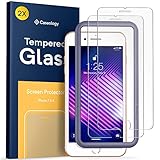 Caseology iPhone 8 Screen Protector with Guide Frame [Tempered Glass] [Easy Installation] for iPhone 8 / iPhone 7-2 Pack